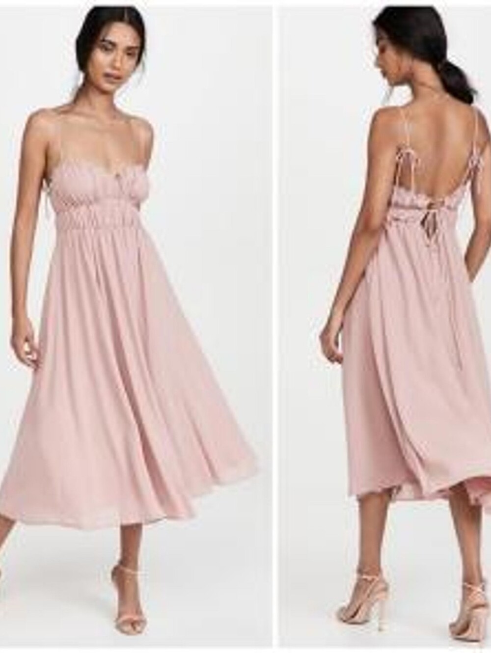 O.P.T Women’s Dusty Pink Midi Dress, Sz XS